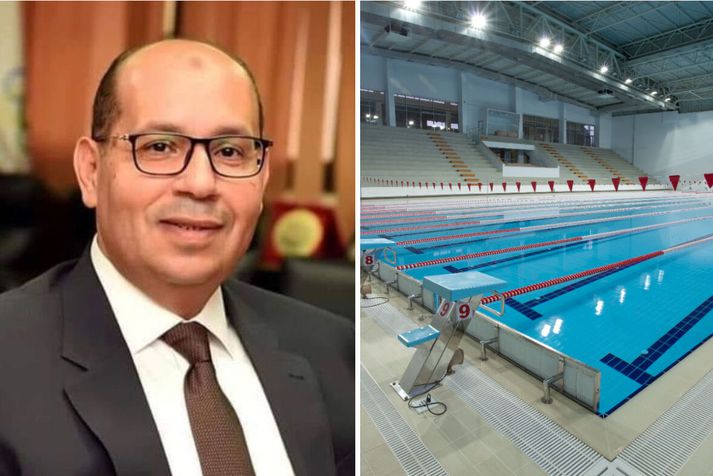 Yasser Idris er formaður sundsambands og Ólympíunefndar Egyptalands. 