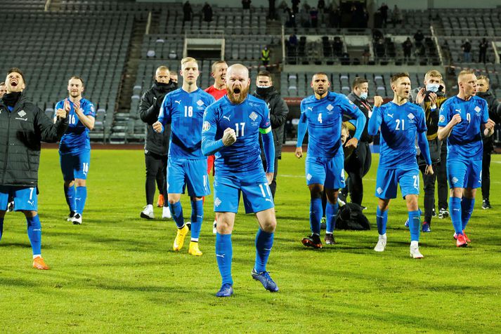 Hvaða ellefu leikmenn mun Arnar Þór Viðarsson veðja á gegn Þýskalandi?