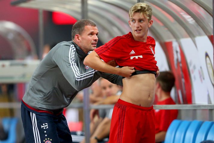 Kornmayer við störf hjá Bayern.