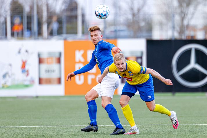 Ásgeir Sigurgeirsson, fyrirliði KA, er sáttur með stöðuna sem liðið er í.