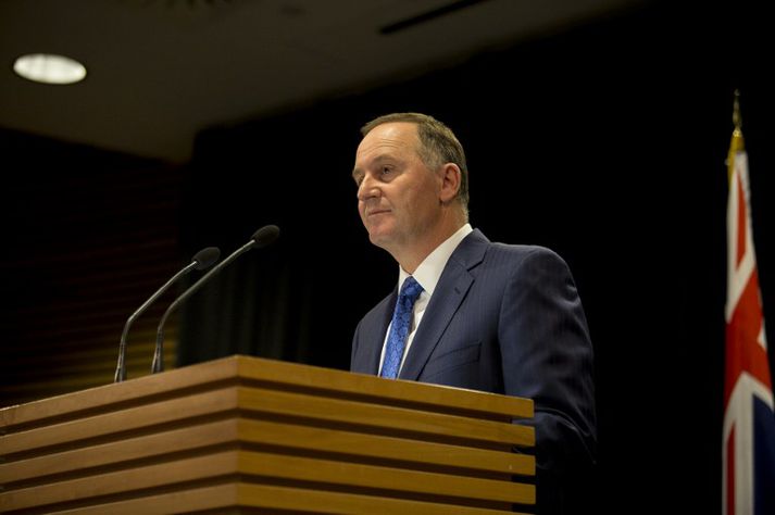 John Key tók við embætti forsætisráðherra árið 2008.