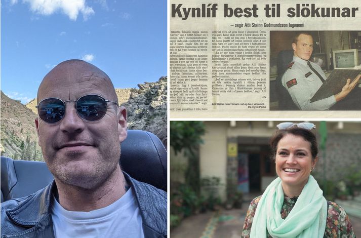 Atli Steinn Guðmundsson, blaðamaður Morgunblaðsins, rifjaði upp ansi skondið viðtal sem Inga Lind Karlsdóttir, þáverandi blaðamaður DV, tók við hann 1998.