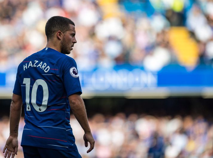 Hazard er kóngurinn hjá Chelsea.