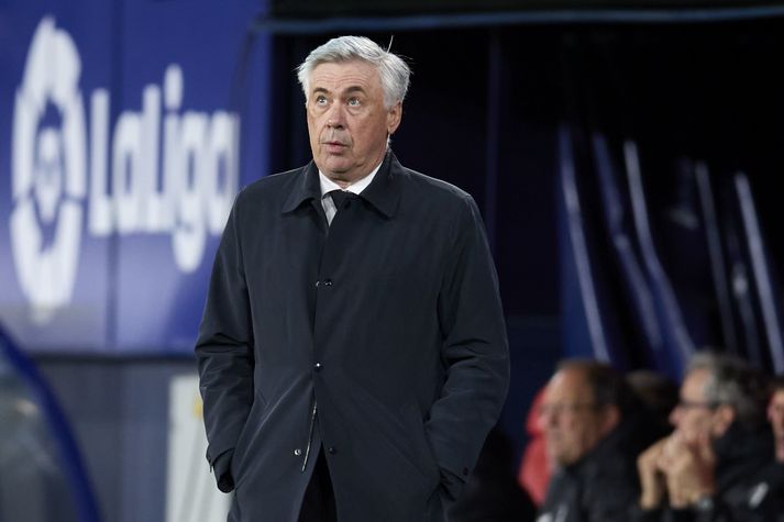 Carlo Ancelotti, knattspyrnustjóri Real Madrid, gerir sér fulla grein fyrir því að liðið á erfitt verkefni fyrir höndum í Meistaradeild Evrópu í kvöld.