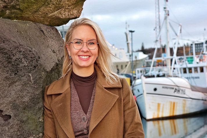 Uppáhaldsstaðurinn minn í Hafnarfirði, við höfnina.