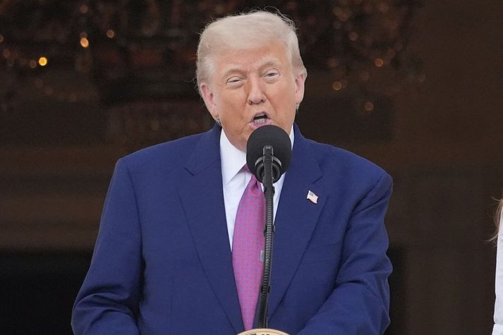 Donald Trump, forseti Bandaríkjanna.