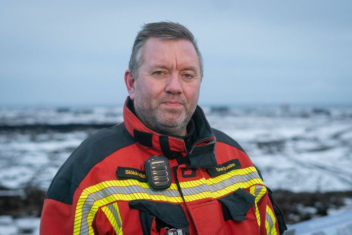 Einar segir rjómann af slökkviliðsmönnum landins standa að aðgerðunum.