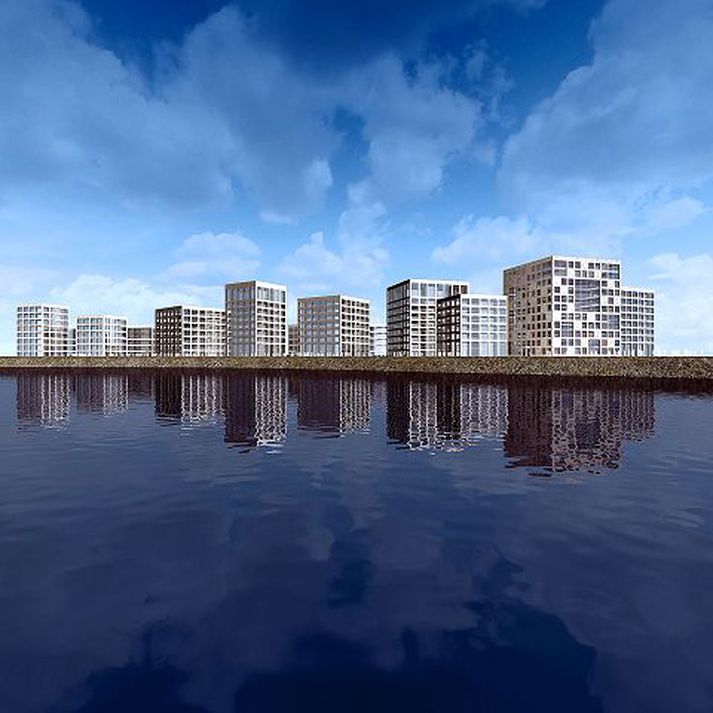 Glitnir er stærsti hluthafinn í Fasteign. Eitt af stærstu verkefnum Fasteignar er bygging nýrra höfuðstöðva bankans.
fréttablaðið/aðsend mynd