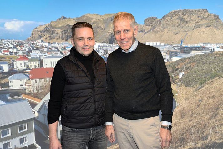 Ómar og Tryggvi Már, ritstjórar Eyjafrétta.