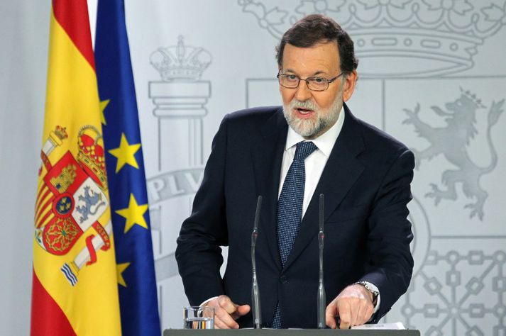 Mariano Rajoy er forsætisráðherra Spánar.