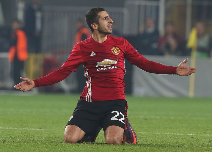 Mkhitaryan í Tyrklandi í gær.