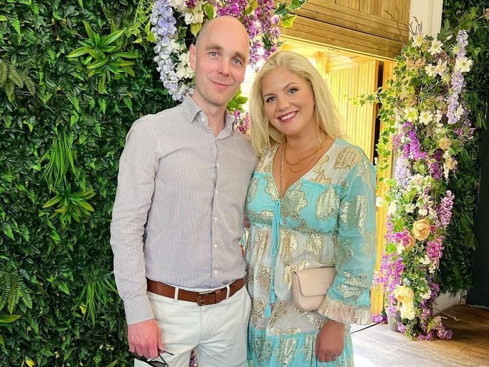 Eva Laufey og Haddi hafa verið saman í um átján ár.