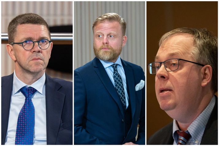 Gunnar Jakobsson, Ásgeir Jónsson og Gylfi Zoëga, nefndarmenn í peningastefnunefnd Seðlabanka Íslands. 