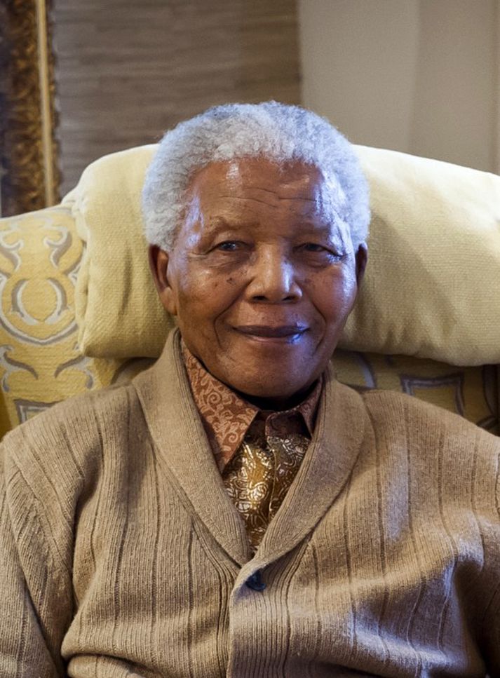 Nelson Mandela er langlífur, enda 94 ára gamall.