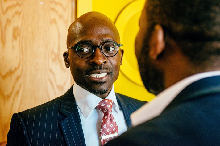 Malusi Gigaba, nýr fjármálaráðherra Suður-Afríku.