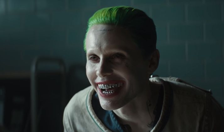 Jared Leto í hlutverki Jókersins.