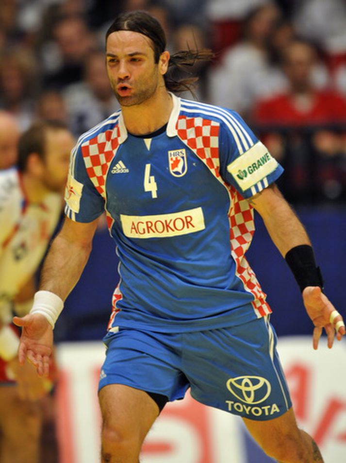 Ivano Balic lék vel Króatíu í dag.
