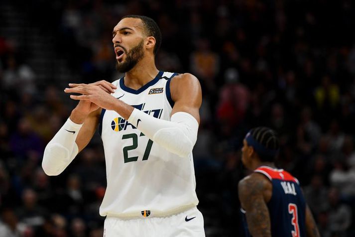 Rudy Gobert, miðherji Utah Jazz, er með kórónuveiruna samkvæmt fréttum bandarískra miðla.