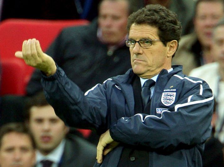 Fabio Capello, landsliðsþjálfari Englands.