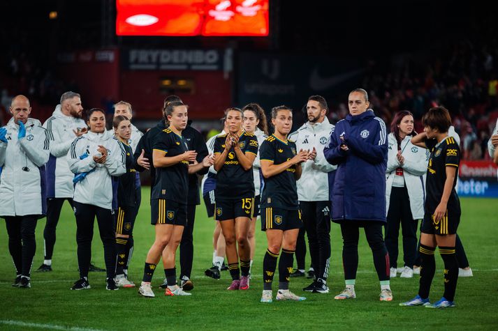 Manchester United gerði enga frægðarför til Björgvinjar.