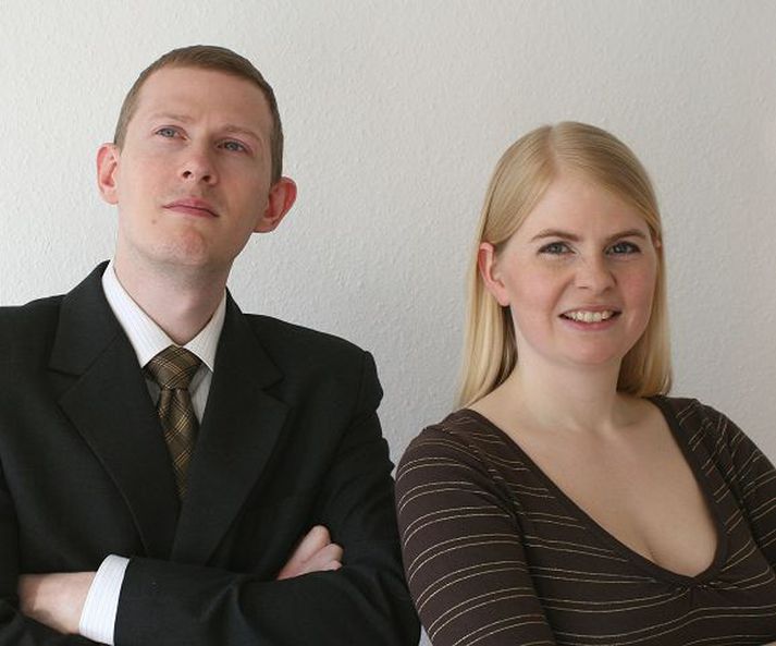Músíkalskt par Ágúst Ingi Ágústsson og Lára Bryndís Eggertsdóttir koma fram á tónleikum í Langholtskirkju á sunnudag.