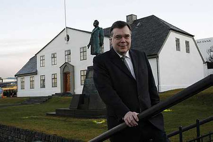 Geir Hilmar Haarde, forsætisráðherra.