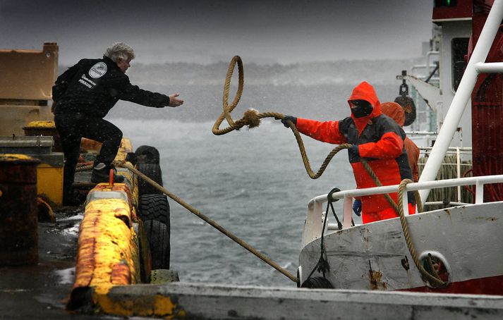 Njósnir í Njarðvíkurhöfn. Fiskistofa aflaði gagna um meint brot gegn fiskveiðilögsögunni með falinni myndavél. Myndin tengist fréttinni ekki að öðru leyti en því að hún er frá Njarðvíkurhöfn.