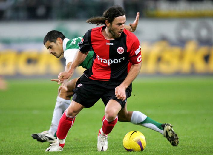 Ionnis Amanatidis í leik með Eintracht Frankfurt.