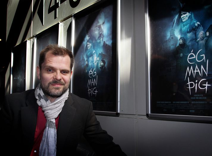Óskar Þór finnur fyrir spenningi í þjóðfélaginu fyrir nýju myndinni.
