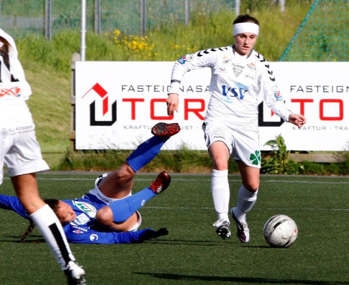Eyjastúlkur eru úr leik.