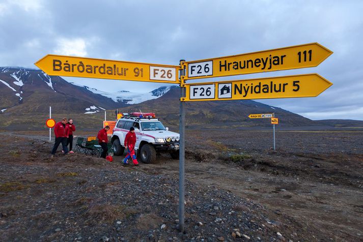 Hálendisvaktin sinnti um 2000 verkefnum í fyrrasumar.