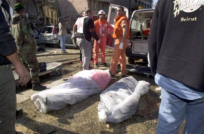 Frá átökunum í Líbanon 2006.