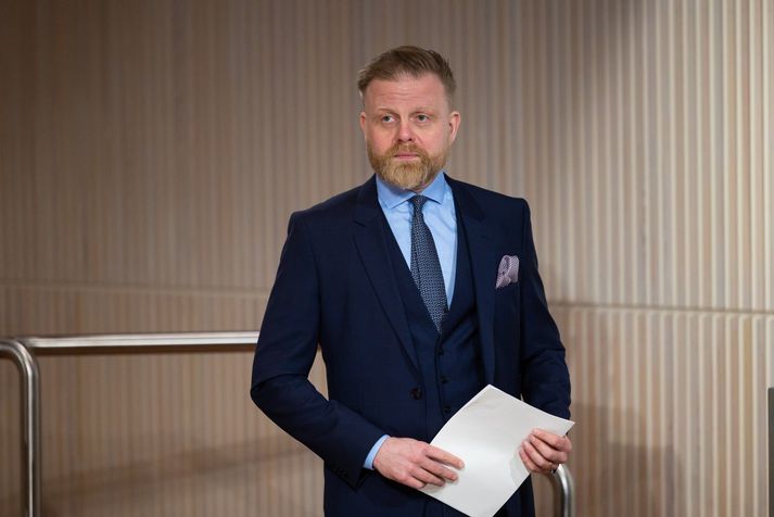 Ásgeir Jónsson seðlabankastjóri. Í yfirlýsingu fjármálastöðugleikanefndar segir að efnahagsbatinn á síðustu mánuðum samhliða lausu taumhaldi peninga- og þjóðhagsvarúðarstefnu hafi stutt við heimili og fyrirtæki.