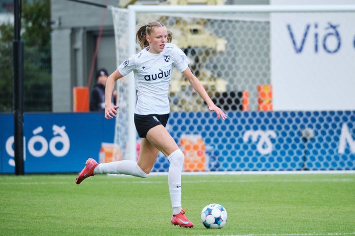 Thelma Karen Pálmadóttir skoraði átta mörk í Bestu deild kvenna í sumar.