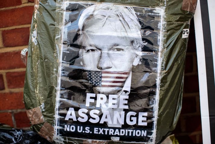 Julian Assange er stofnandi Wikileaks.