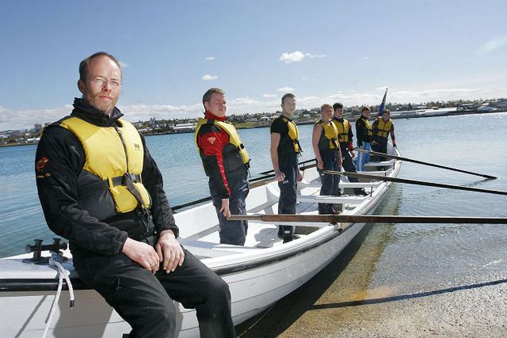 Ísleifur og Áhöfnin á Finsen Siglinglingaklúbburinn Siglunes hefur myndað róðrasveit og því ljóst að hart verður barist á sjómannadaginn.