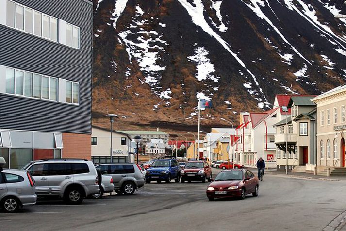 Frá Ísafirði.