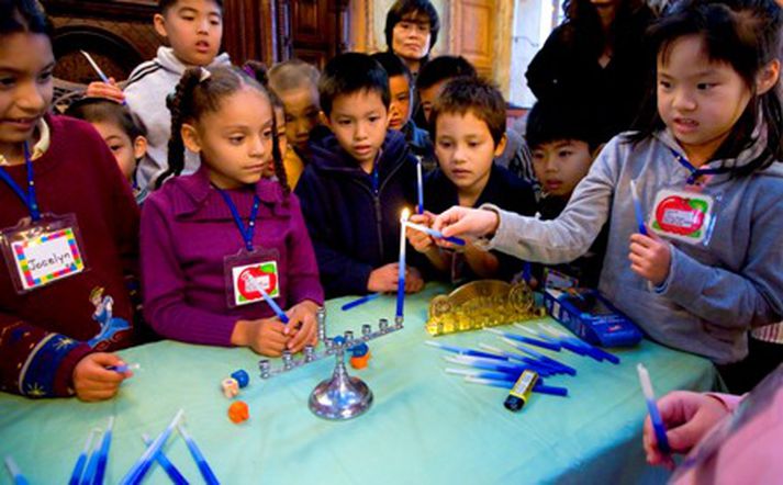 Börn í Bandaríkjunum.