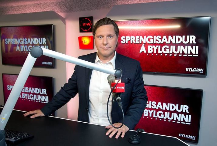 Kristján Kristjánsson stýrir Sprengisandi á Bylgjunni. Þátturinn hefst strax á eftir fréttum klukkan tíu.