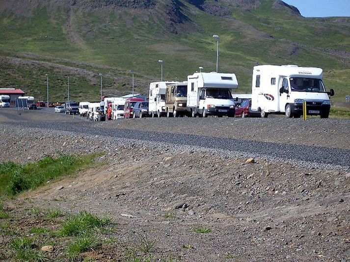Vinsæll ferðamáti Ferðalöngum á húsbílum fjölgar stöðugt.