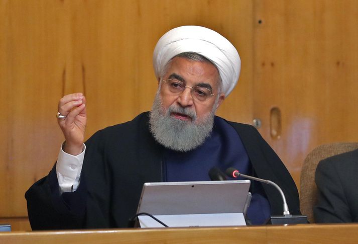 Hassan Rouhani, forseti Írans.