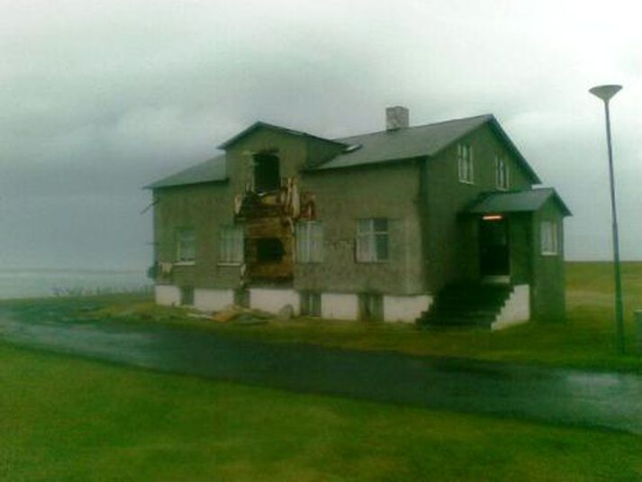 Gamli prestbústaðurinn við Brautarholt.