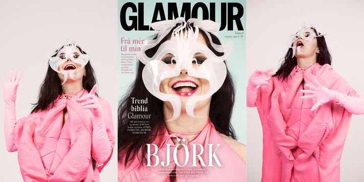 Tónlistarkonan Björk Guðmundsdóttir prýðir forsíðuna