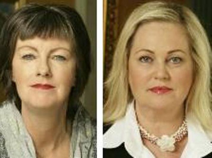 Guðrún María og Ásgerður Jóna.