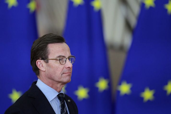 Ulf Kristersson, forsætisráðherra Svía, vill lækka sakhæfisaldur.