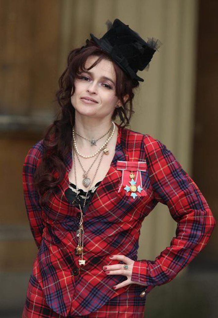 Helena Bonham Carter þykir hafa öðruvísi fatastíl.