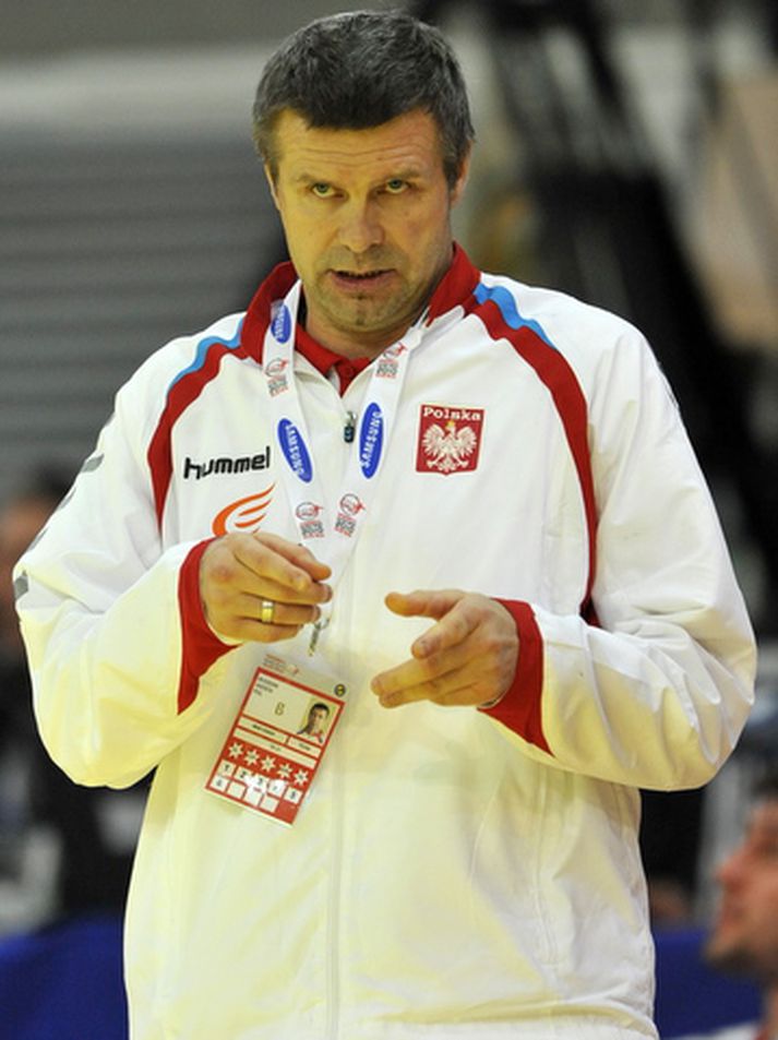 Bogdan Wenta, landsliðsþjálfari Póllands.