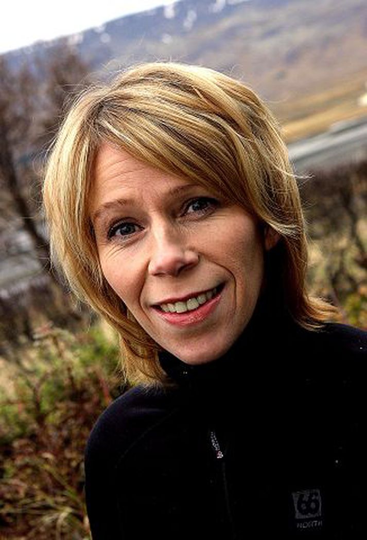 Sex ára á smábifhjóli Félagarnir í GP Ísland segja hjól sem þessi ná frá fimmtíu til áttatíu kílómetra hraða á klukkustund.