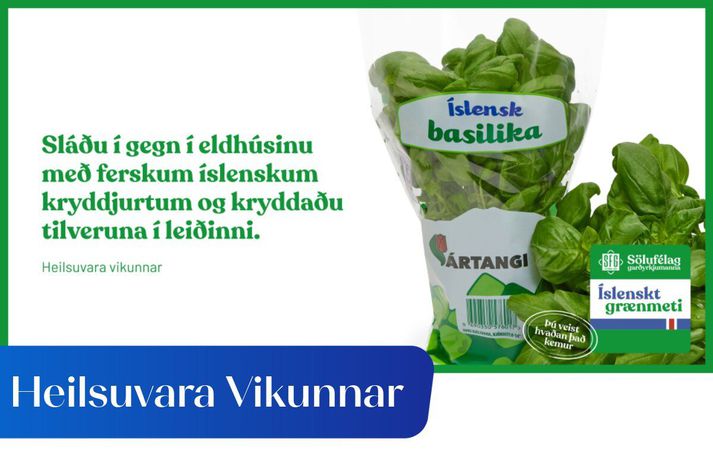 Þú gætir unnið kassa af ís­lensku græn­meti