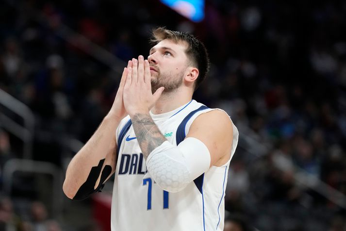 Luka Doncic hefur spilað frábærlega síðustu vikur og er farinn að slá met í NBA-deildinni.